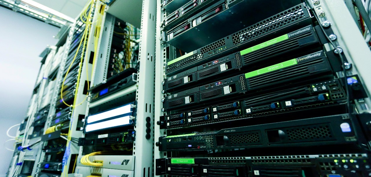 Server infrastructure banner